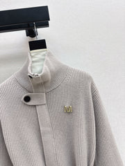 MAX MARA 25S STAND COLLAR CARDIGAN COAT 035