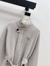 MAX MARA 25S STAND COLLAR CARDIGAN COAT 035
