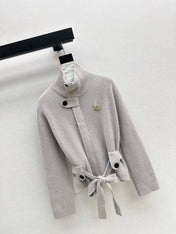 MAX MARA 25S STAND COLLAR CARDIGAN COAT 035