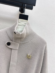 MAX MARA 25S STAND COLLAR CARDIGAN COAT 035