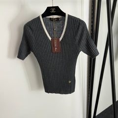 LP SHORT-SLEEVE KNIT TOP 50