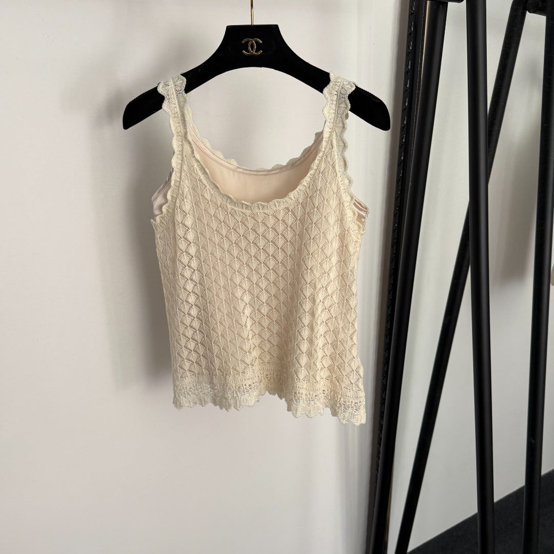 DIOR 25S CROCHET CAMI TOP STYLE 102