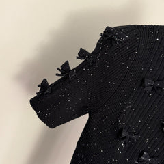 CHANEL 25S SHORT-SLEEVE PULLOVER SWEATER 339