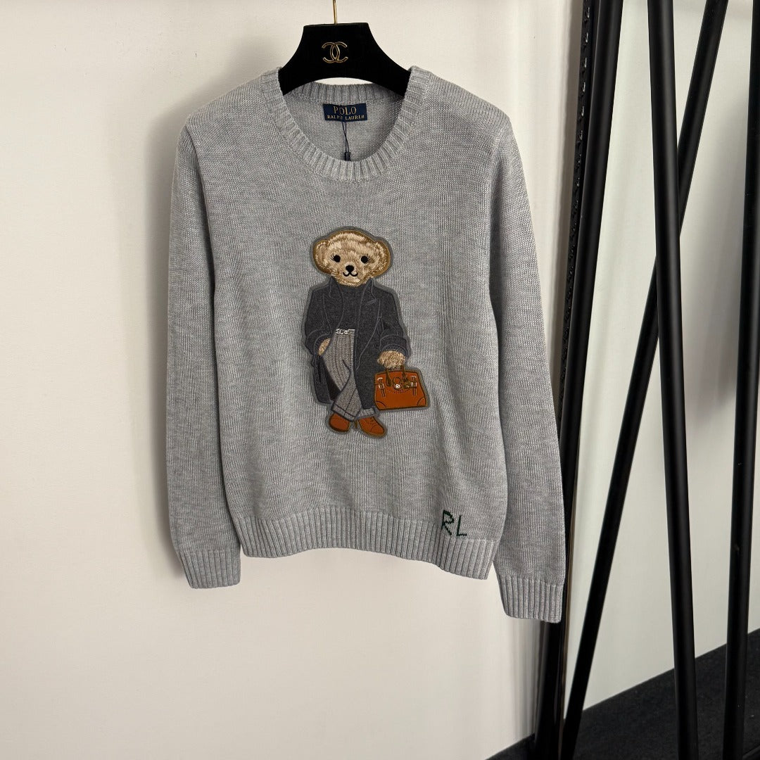 RALPH LAUREN 25S LONG-SLEEVE PULLOVER SWEATER 230