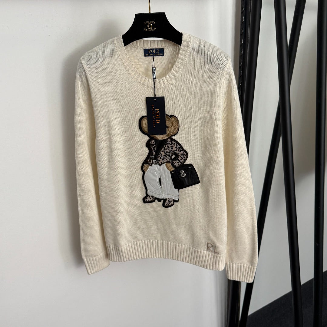 RALPH LAUREN 25S LONG-SLEEVE PULLOVER SWEATER 224