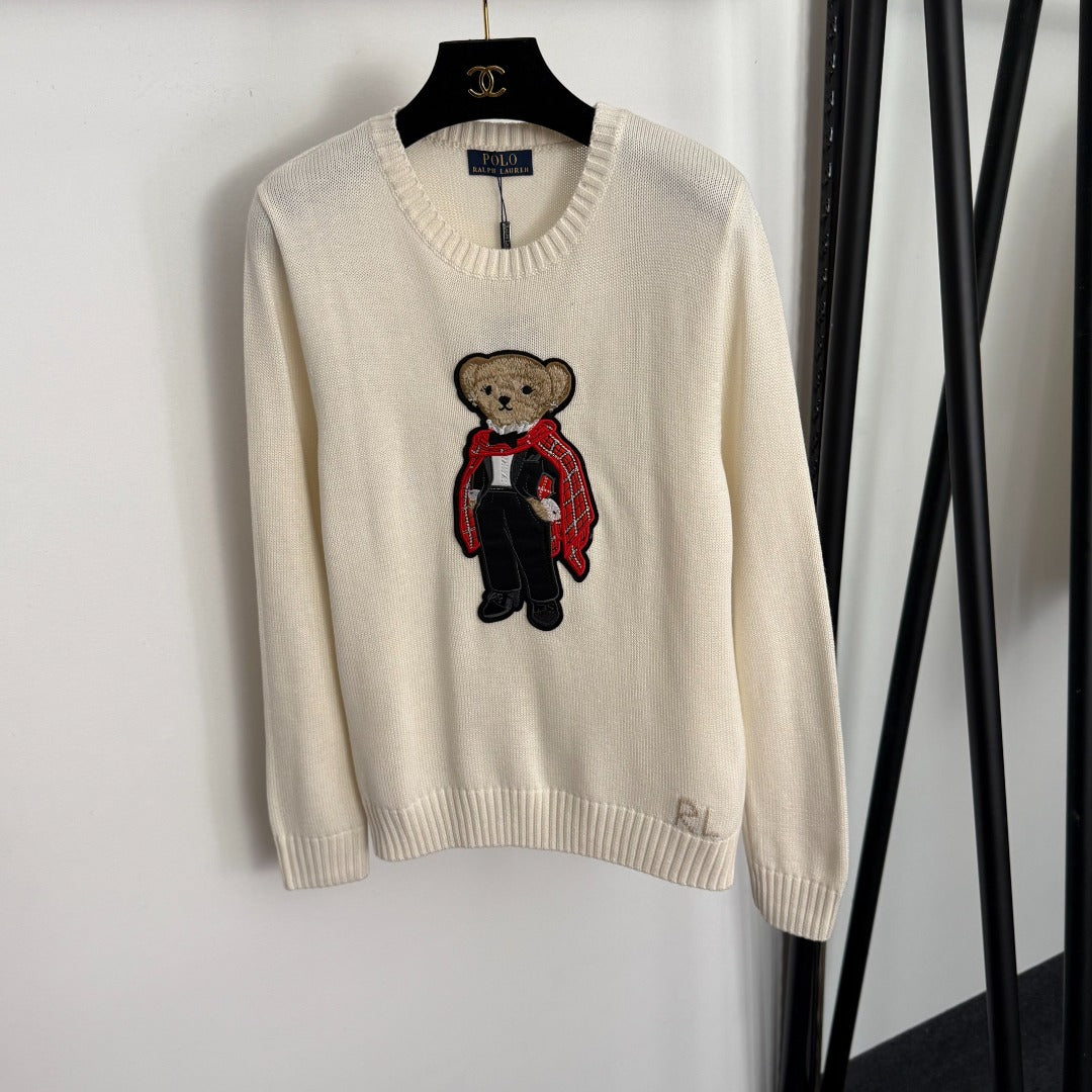 RALPH LAUREN 25S LONG-SLEEVE PULLOVER SWEATER 220