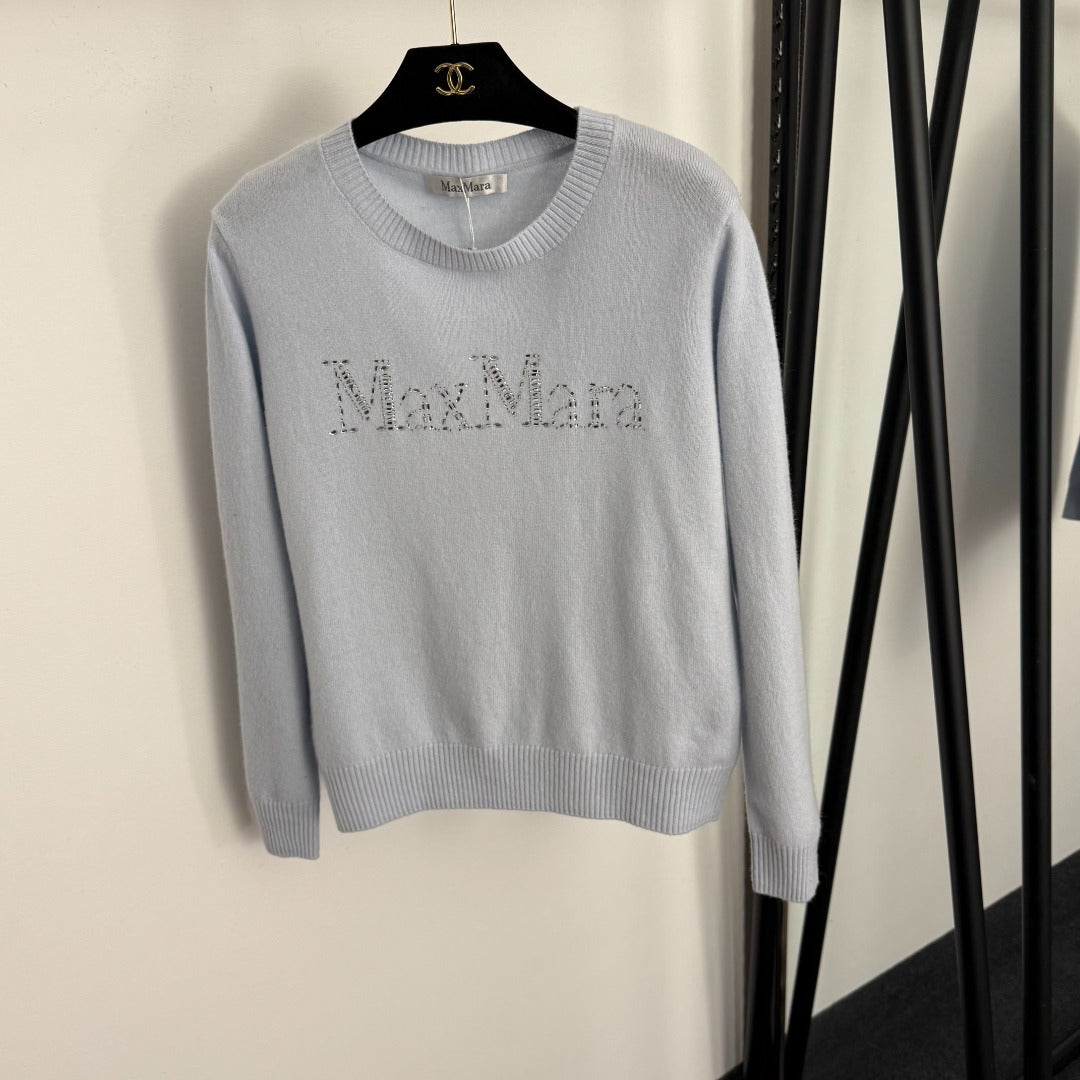 MAX MARA 25S LONG-SLEEVE PULLOVER SWEATER 218
