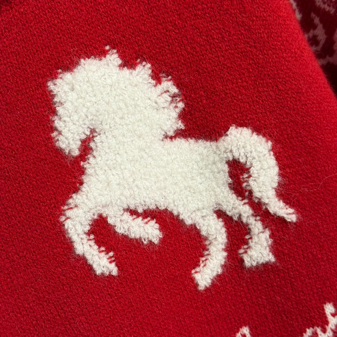 HERMES 25S LONG-SLEEVE SWEATER 468