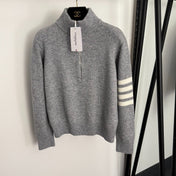 THOM 26S ZIP-NECK KNIT SWEATER STYLE 68