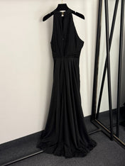 DIOR 26S PLEATED HALTER-NECK BLAZER DRESS 900