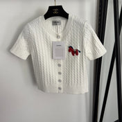 CHANEL 26S SHORT-SLEEVE CARDIGAN 688