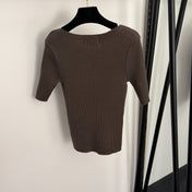 LP 26S SHORT-SLEEVE KNITTED SWEATER 554