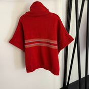 DIOR 26S SHORT-SLEEVE HIGH-NECK KNITTED SWEATER 967