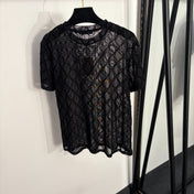 GUCCI 26S MESH SHORT SLEEVE T-SHIRT 322