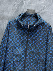LV COBALT BLUE MIX BLACK MONOGRAM JACKET 239572