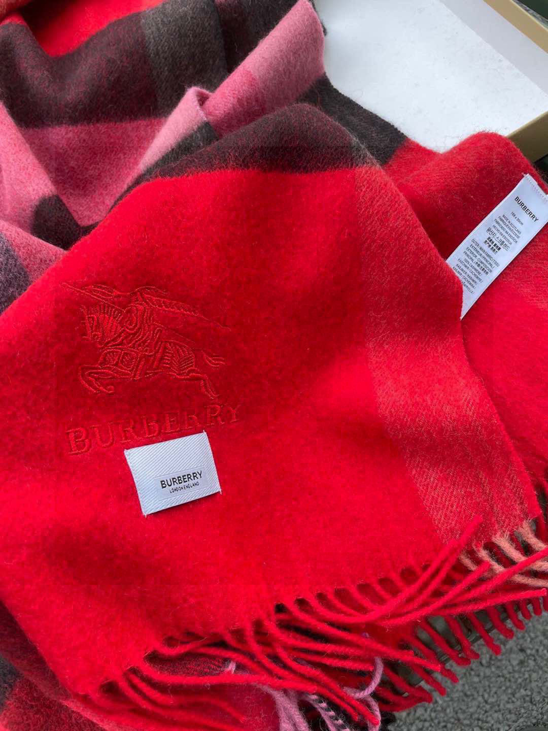 BBR SCARF 200 CM IN CASHMERE 538289