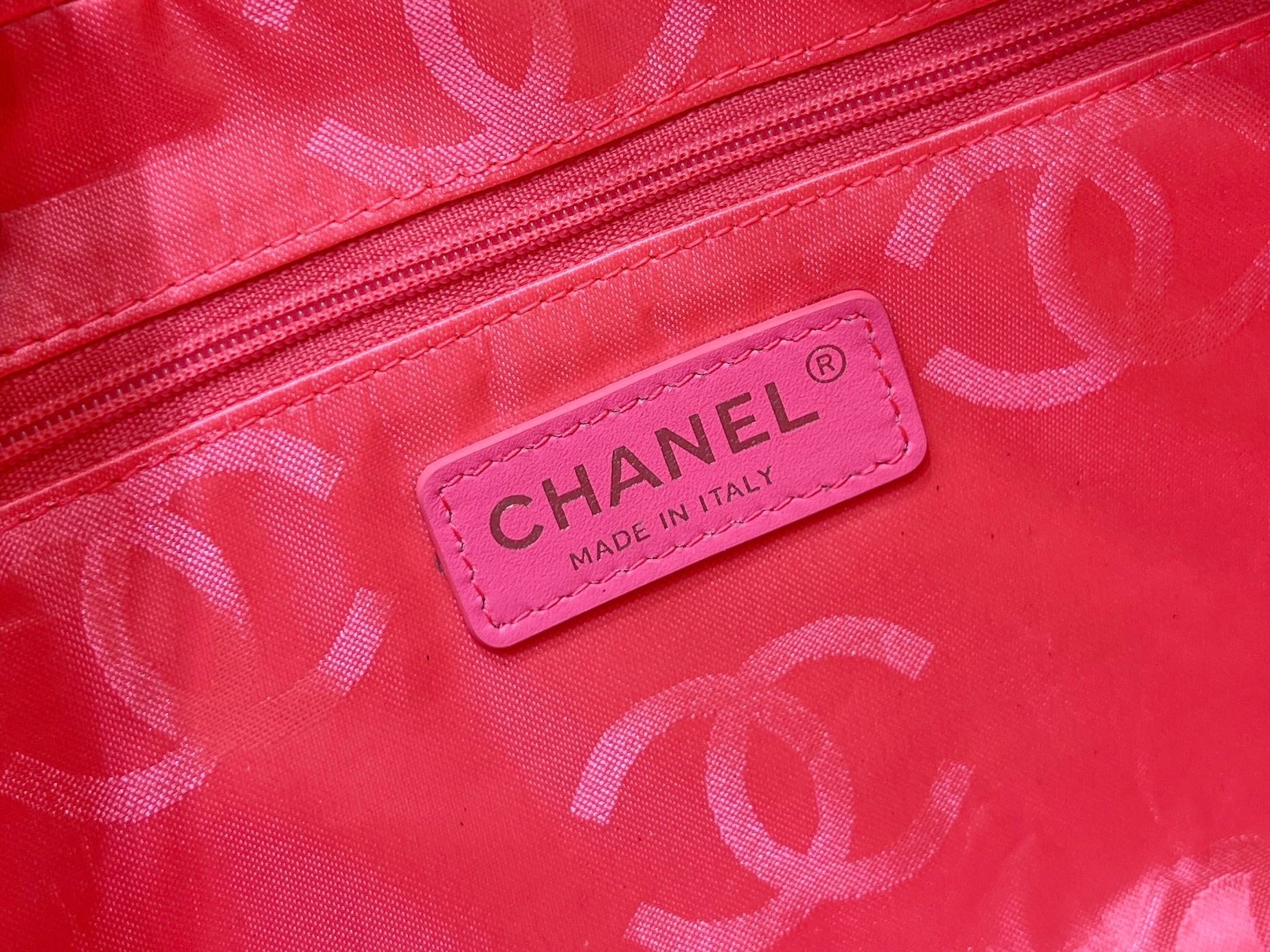 25S CHANEL CAMBON BOSTON BAG 27 IN FULL BLACK CALFSKIN