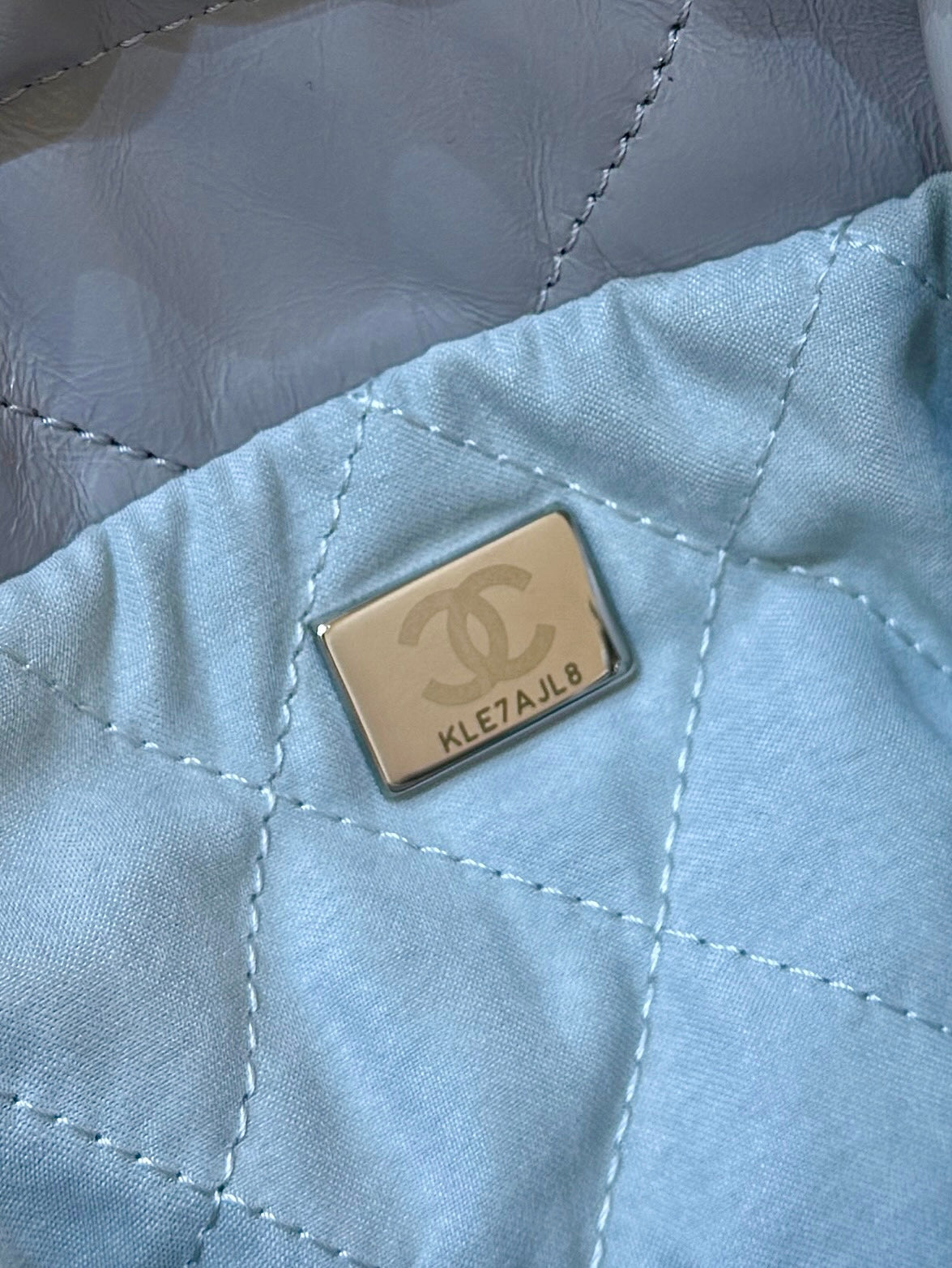 25S CHANEL HOBO MINI BAG 20 IN GREY LAMBSKIN