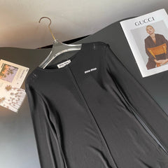 MIUMIU LONG-SLEEVE T-SHIRT STYLE 47