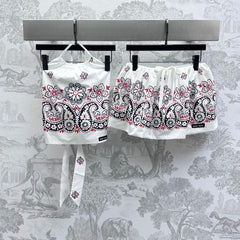 MIUMIU SHORT PLEATED SKIRT 267874