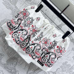 MIUMIU SHORT PLEATED SKIRT 267874