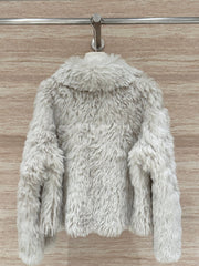 HERMES 25S TUSCAN SHEARLING COAT 200