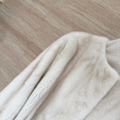 HERMES 25S SHORT MINK FUR COAT 199