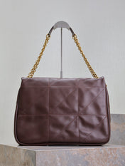 JAMIE 4.3 LARGE BAG 43 IN WINE RED LAMBSKIN GOLD HARDWARE