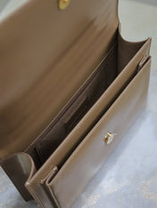 YSL 25S SUNSET MM 25 IN FOX CALFSKIN GOLD HARDWARE