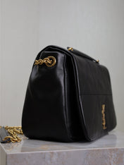 JAMIE 4.3 SMALL BAG 25 IN BLACK LAMBSKIN GOLD HARDWARE