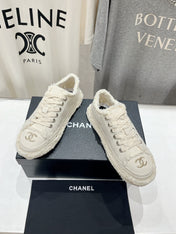 CC SNEAKER WHITE DENIM FABRIC
