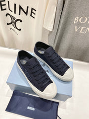 PRA PRINTED COTTON SNEAKERS BALTIC BLUE CANVAS