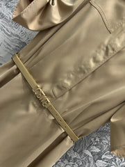 Loewe Dress Kaki Polyester Fiber