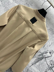Loewe Dress Kaki Polyester Fiber