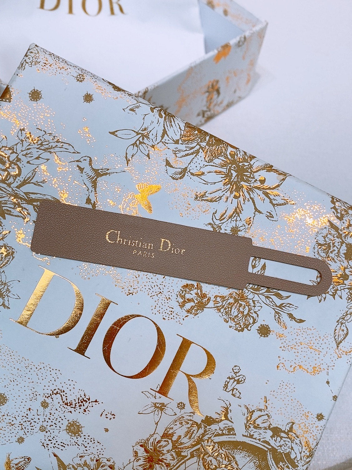 DIOR 25S BELT 20 MM IN GREY BROWN CALFSKIN 572894