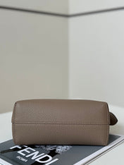 BY THE WAY SELLERIA MINI 20 IN MEDIUM BROWN GRAINED CALFSKIN