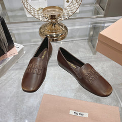 SLIP-ON SHOES CHOCOLATE COWHIDE