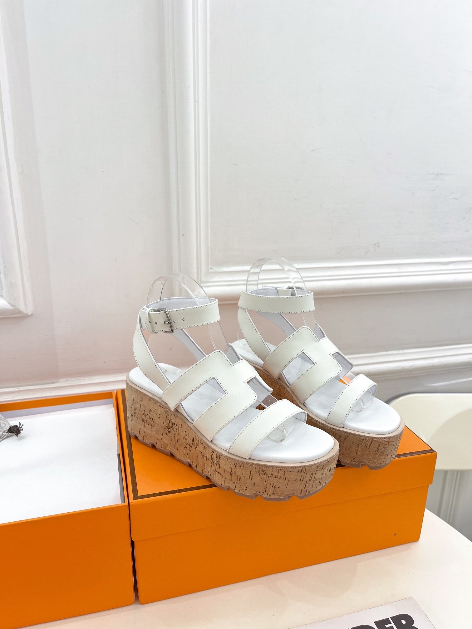 Havane 30 Sandal White