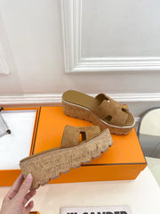 Eze 30 Sandal Brown Suede