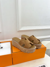 Eze 30 Sandal Brown Suede