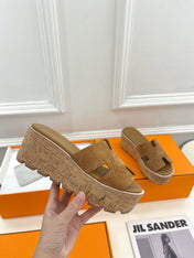 Eze 30 Sandal Brown Suede