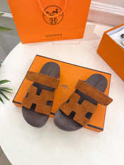 KOS CLOG IN BRONZE BROWN SUEDE