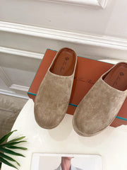 LP 25S MULES IN MOCHA BROWN SUEDE