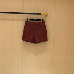 GUCCI LEATHER SHORTS 276987