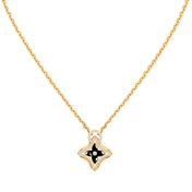 STAR PEDANT PINK GOLD DIAMOND NECKLACE