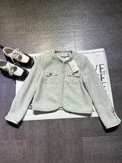 CELINE 25S SHORT KNIT JACKET 0075