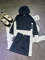 THOM 26S SWEATSHIRT JACKET & SKIRT SET STYLE 23