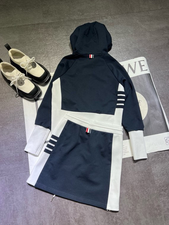 THOM 26S SWEATSHIRT JACKET & SKIRT SET STYLE 23