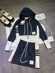 THOM 26S SWEATSHIRT JACKET & SKIRT SET STYLE 23