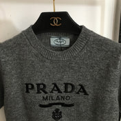 PRADA 25S SHORT-SLEEVE SWEATER 274